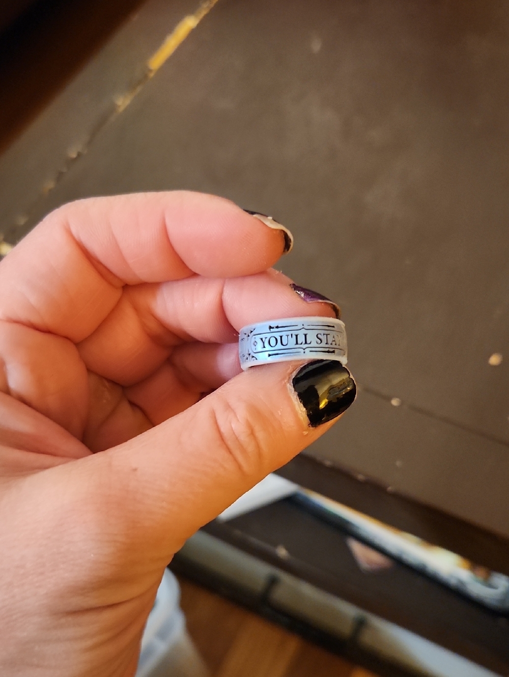 Youll Stay With Me Harry Potter Silicone Ring